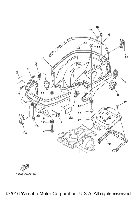 Yamaha Seal | 69M-42628-00-00