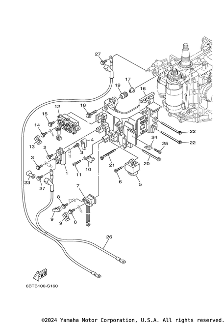 Yamaha Bracket | 6BG-81948-01-00
