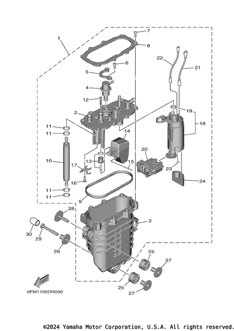 Yamaha Strainer 1 | 6FM-24251-00-00