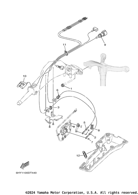 Yamaha Grommet | 6H3-42727-01-00