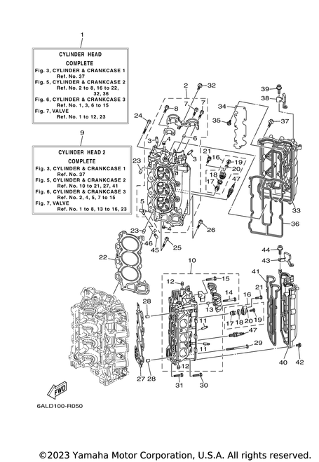 Yamaha Gasket, Cylinder Head 1 | 6P2-11181-00-00