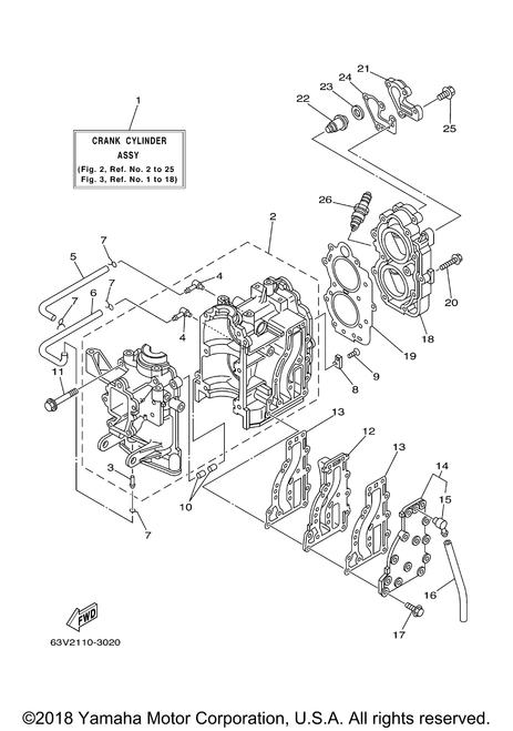 Yamaha Bolt, Flange | 90105-07002-00