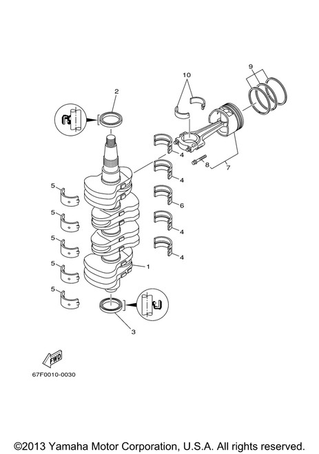Yamaha Oil Seal | 93102-48M60-00