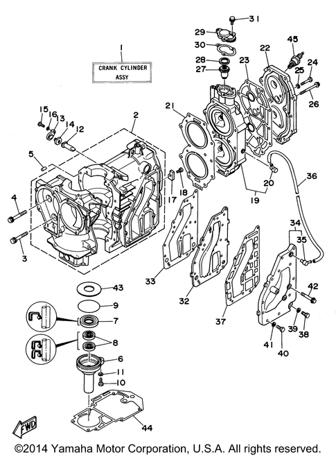 Yamaha Bolt, Hexagon | 97013-06022-00