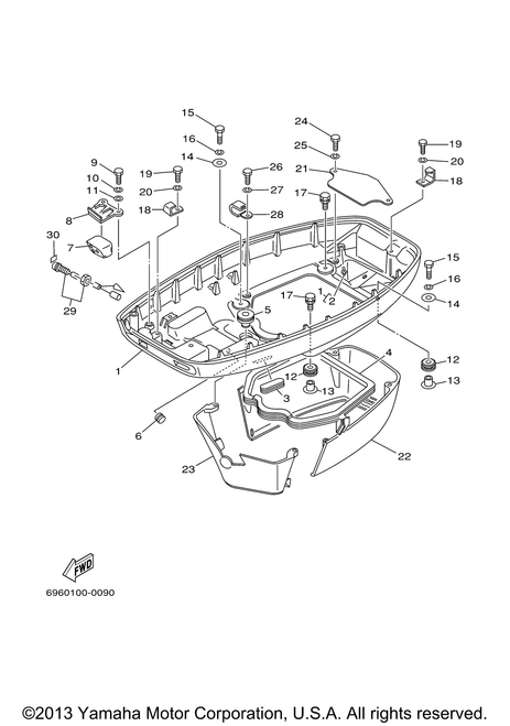 Yamaha Rubber, Seal 1 | 663-42716-01-00