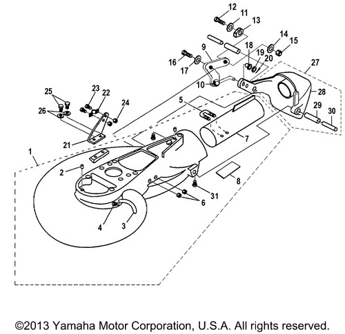 Yamaha Shift Cam Large | 6H1-JD001-72-00
