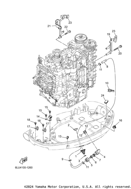 Yamaha Grommet | 6H4-42726-01-00