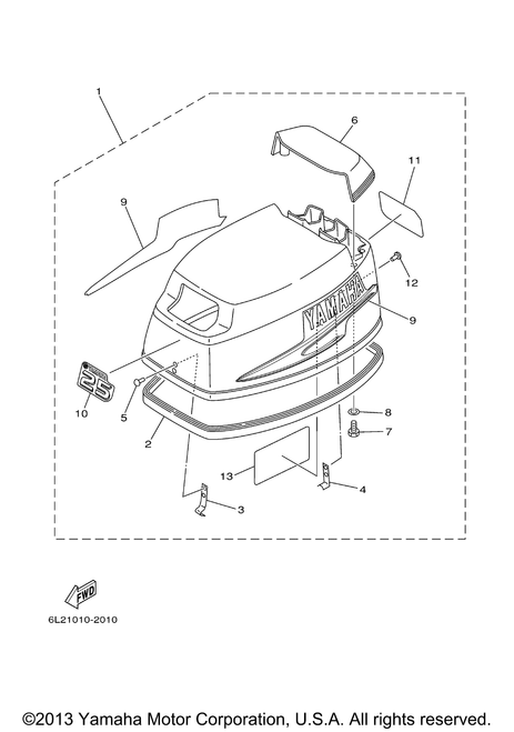 Yamaha Seal | 6L2-42615-00-00