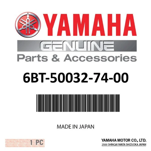 Yamaha Hardware Bag W/3" Pipe Nipple | 6BT-50032-74-00
