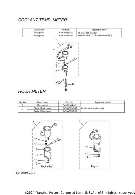Yamaha Socket, Meter | 6Y5-83536-00-00
