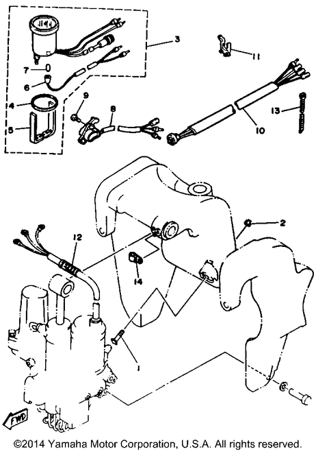 Yamaha Socket, Meter | 6Y5-83536-20-00