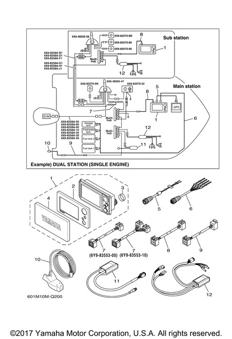 Yamaha Wire, Lead | 6Y9-83553-40-00