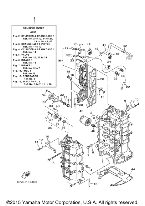 Yamaha Pipe 6 | 61A-24316-00-00