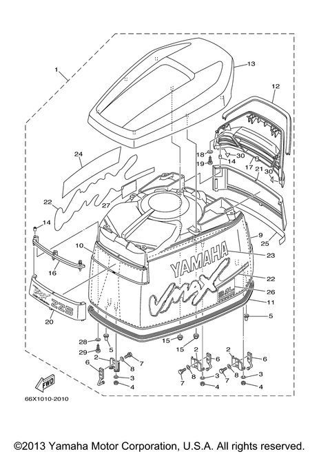 Yamaha Seal | 61A-42615-01-00