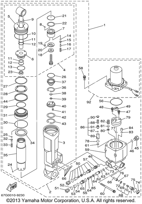 Yamaha Rod, Manual Release | 61A-43848-00-00