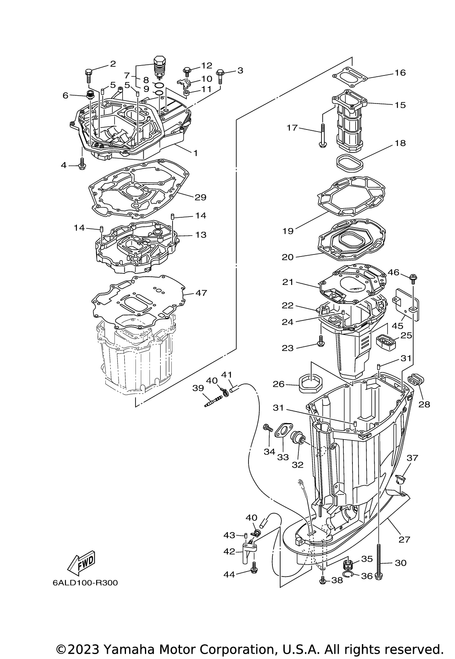 Yamaha Nipple, Hose | 61A-45378-00-00