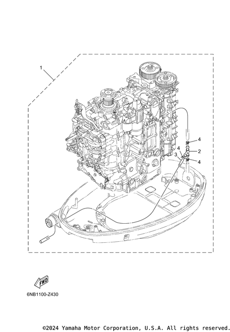 Yamaha Hose | 6DA-14987-00-00