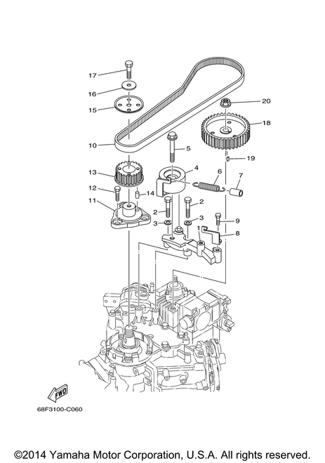 Yamaha Washer 1 | 60V-11557-00-00
