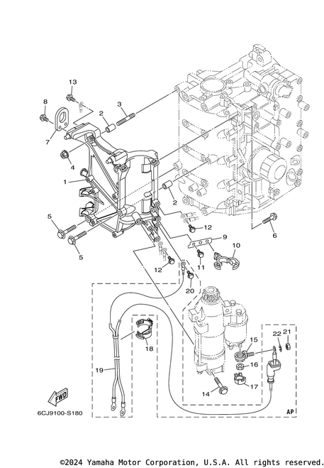 Yamaha Terminal | 60V-81925-00-00