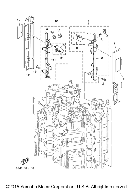 Yamaha Clip | 6AW-13577-00-00