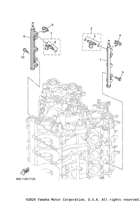 Yamaha Injector | 6AW-13761-01-00