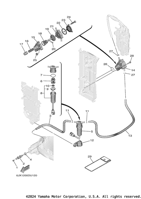 Yamaha Pipe, Joint 2 | 6AW-24377-01-00