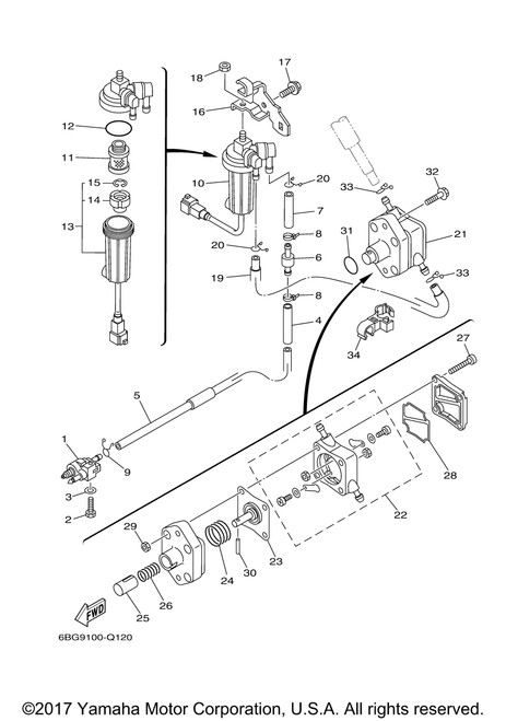 Yamaha Plunger | 62Y-13131-00-00