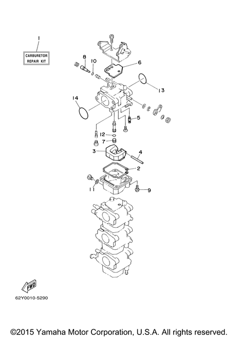 Yamaha Gasket | 62Y-14398-00-00