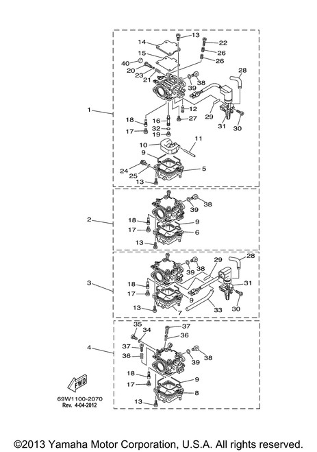 Yamaha Washer | 62Y-14597-00-00