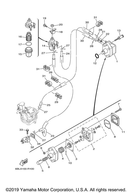 Yamaha Diaphragm | 62Y-24411-02-00