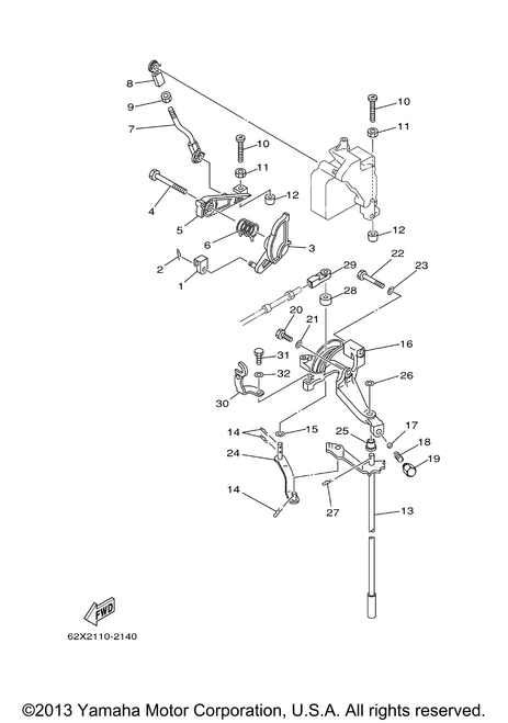 Yamaha Cam, Accel. | 63D-41213-00-00