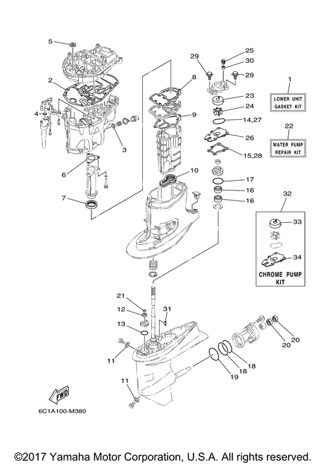 Yamaha Insert, Cartridge | 63D-44322-40-00