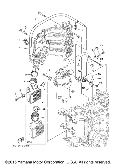Yamaha Plate | 6C1-14477-00-00