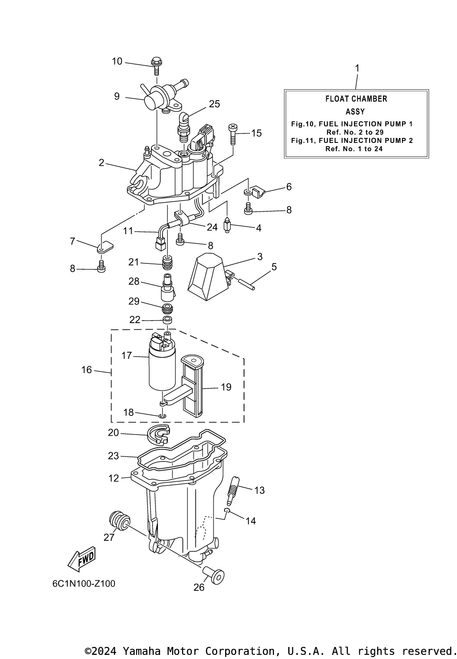 Yamaha Float | 6C5-14985-00-00