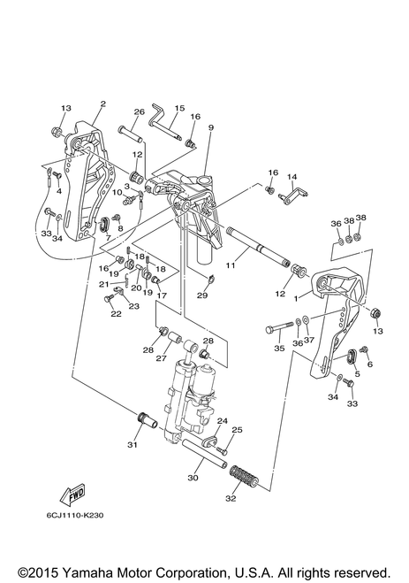 Yamaha Pipe | 6C5-43833-00-00