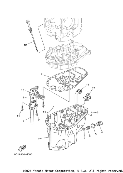 Yamaha Pipe | 6C5-45135-10-00