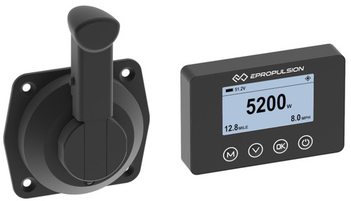 ePropulsion Electric Outboards | Evo Side Mount Remote Control