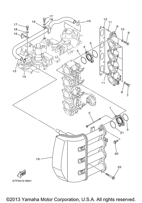 Yamaha Plate | 67F-14243-00-00