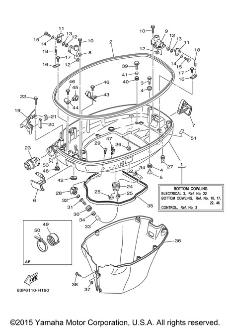Yamaha Label (Sparkplug Mark) | 67F-82377-00-00