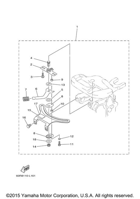 Yamaha Plate, Friction | 68T-42527-01-00