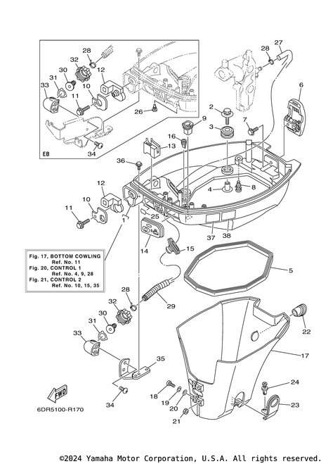 Yamaha Apron | 68T-42771-10-CE