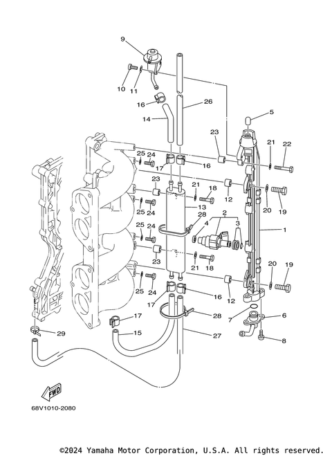 Yamaha O-Ring | 68V-14397-00-00