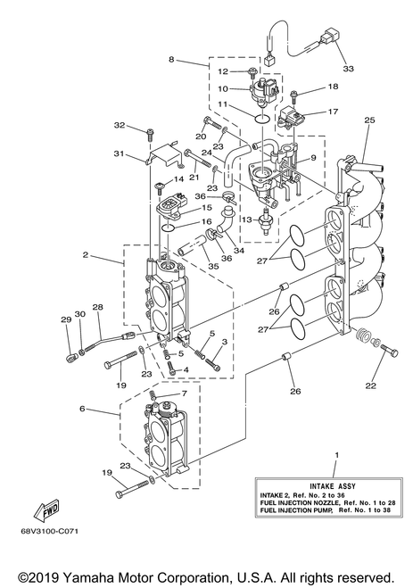 Yamaha Bolt | 68V-14777-00-00