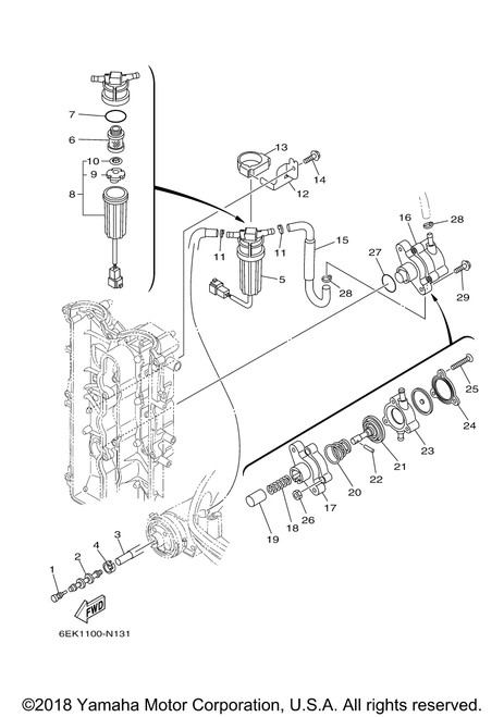 Yamaha Screw | 68V-24444-00-00
