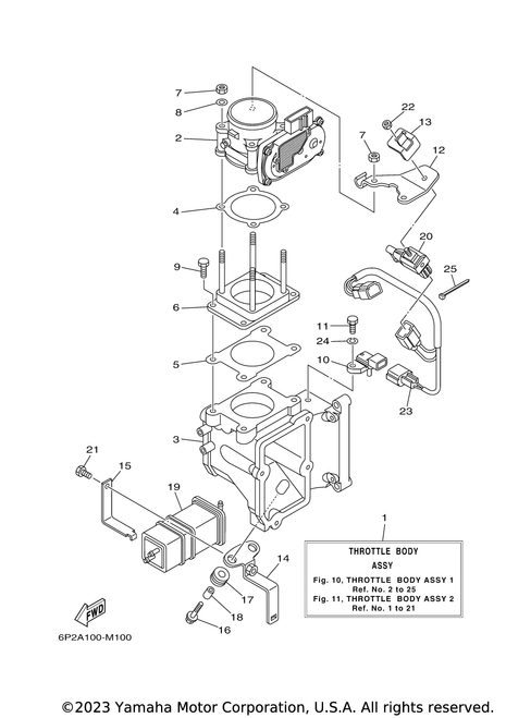 Yamaha Clamp | 68V-2481H-00-00
