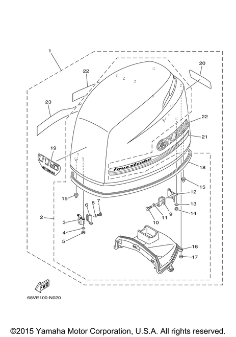 Yamaha Seal | 68V-42615-00-00