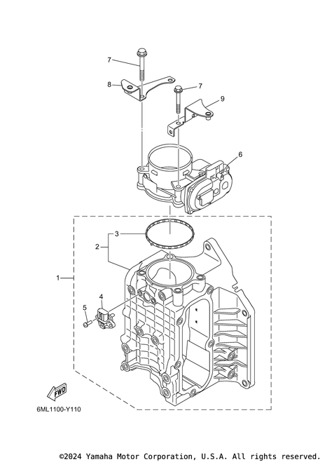 Yamaha Screw 3 | 68V-81147-00-00