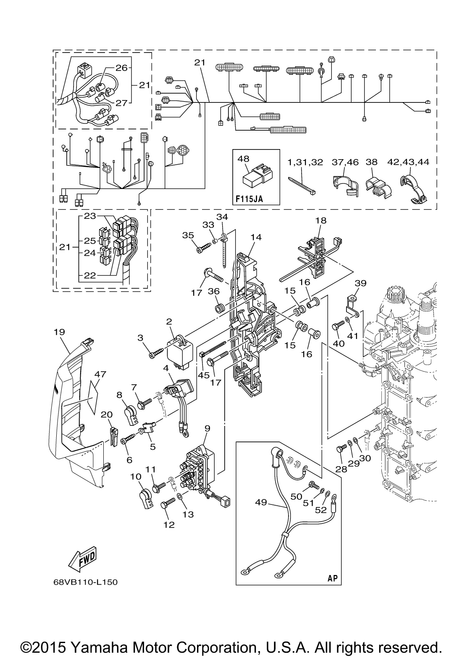 Yamaha Graphic, Regulator | 68V-81919-10-00