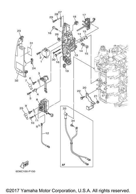Yamaha Cover | 68V-81942-03-00