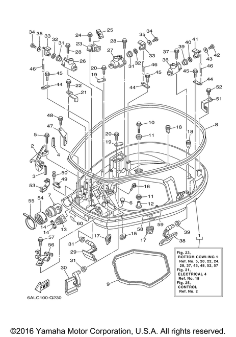 Yamaha Lever, Clamp | 69J-42815-00-8D